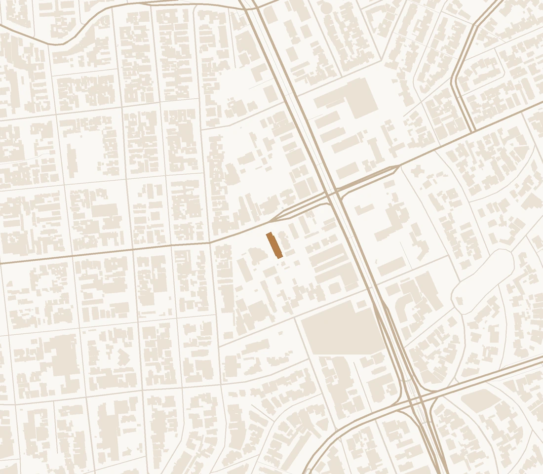 Mapa de Mont Serrat com a clínica Júlia Saldanha destacada em Rua Anita Garibaldi, 1143.